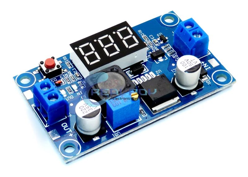 LM2596 DC DC Step Down Converter Voltage Regulator LED Display Voltmeter 4.0~40 to 1.3-37V